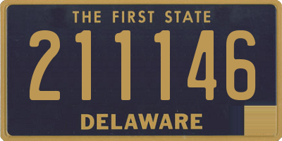 DE license plate 211146