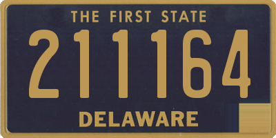 DE license plate 211164