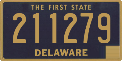 DE license plate 211279