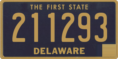 DE license plate 211293