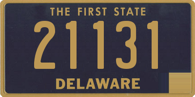 DE license plate 21131