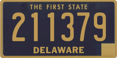 DE license plate 211379