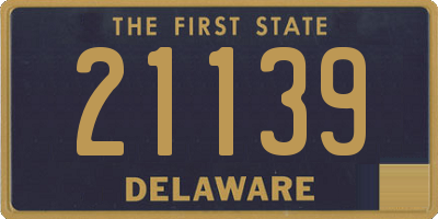 DE license plate 21139