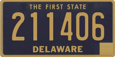 DE license plate 211406