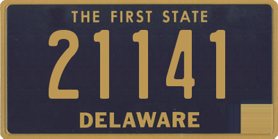 DE license plate 21141