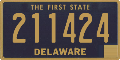 DE license plate 211424