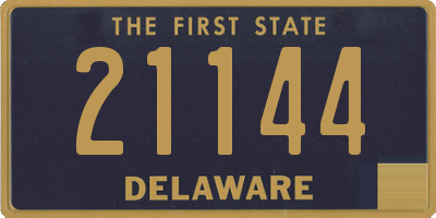 DE license plate 21144