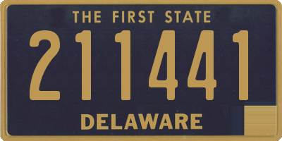 DE license plate 211441