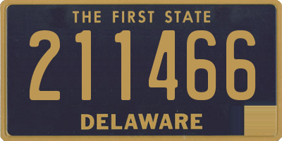 DE license plate 211466