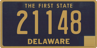 DE license plate 21148
