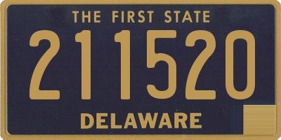 DE license plate 211520