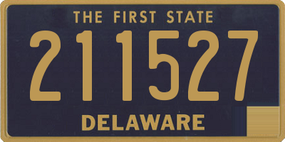 DE license plate 211527
