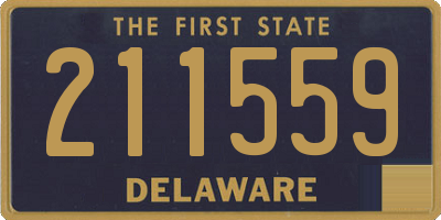 DE license plate 211559