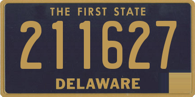 DE license plate 211627