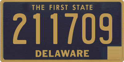 DE license plate 211709