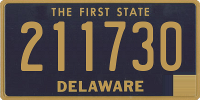 DE license plate 211730