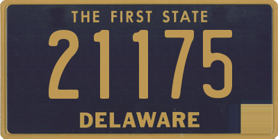 DE license plate 21175
