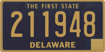 DE license plate 211948