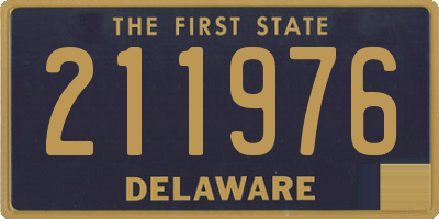 DE license plate 211976