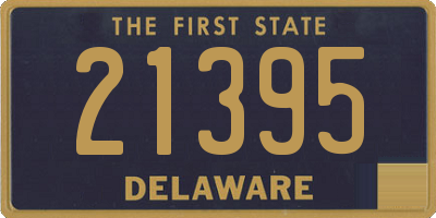 DE license plate 21395