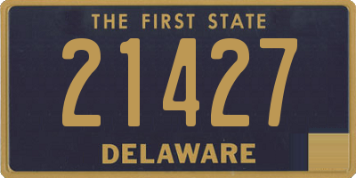 DE license plate 21427