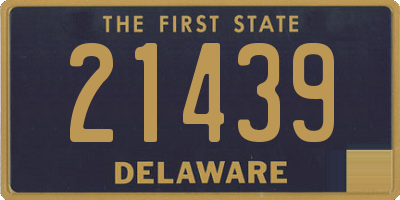 DE license plate 21439