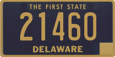 DE license plate 21460