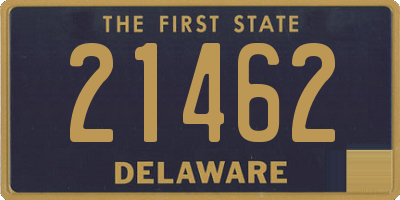 DE license plate 21462