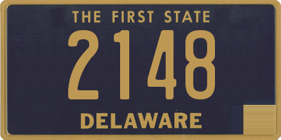 DE license plate 2148