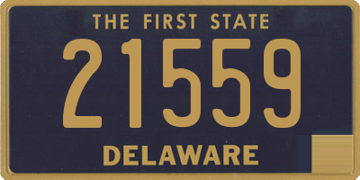 DE license plate 21559