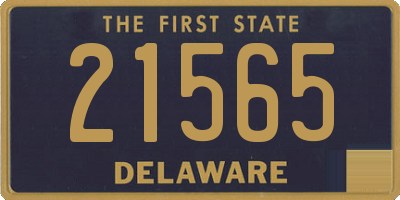 DE license plate 21565