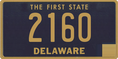 DE license plate 2160