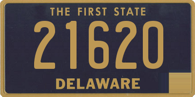 DE license plate 21620