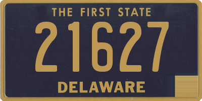 DE license plate 21627