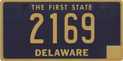 DE license plate 2169