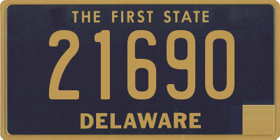 DE license plate 21690