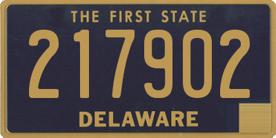 DE license plate 217902