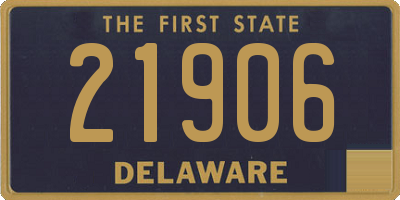 DE license plate 21906