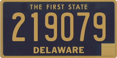 DE license plate 219079