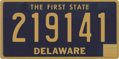 DE license plate 219141