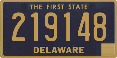 DE license plate 219148