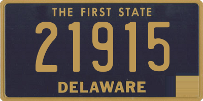 DE license plate 21915