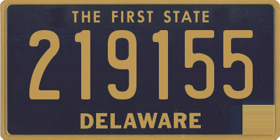 DE license plate 219155