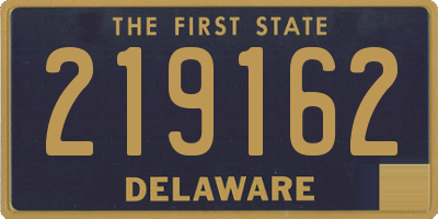 DE license plate 219162