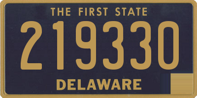 DE license plate 219330