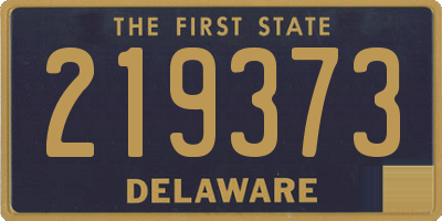 DE license plate 219373