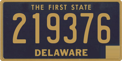 DE license plate 219376