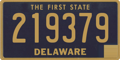 DE license plate 219379