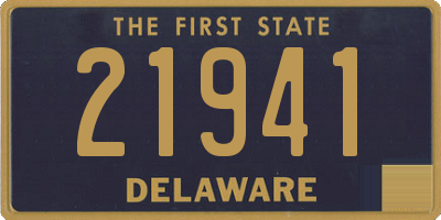 DE license plate 21941