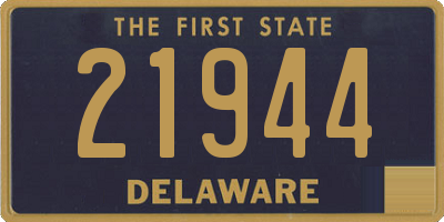 DE license plate 21944